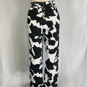 cow print pants